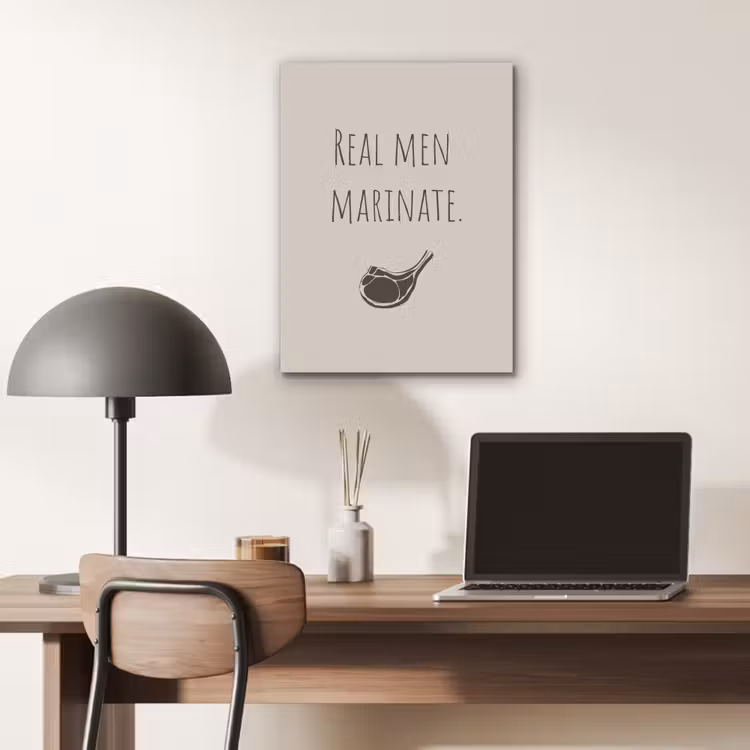 Vlees - Minimalistisch - Beige - Quote PET vilt klein -sfeer5