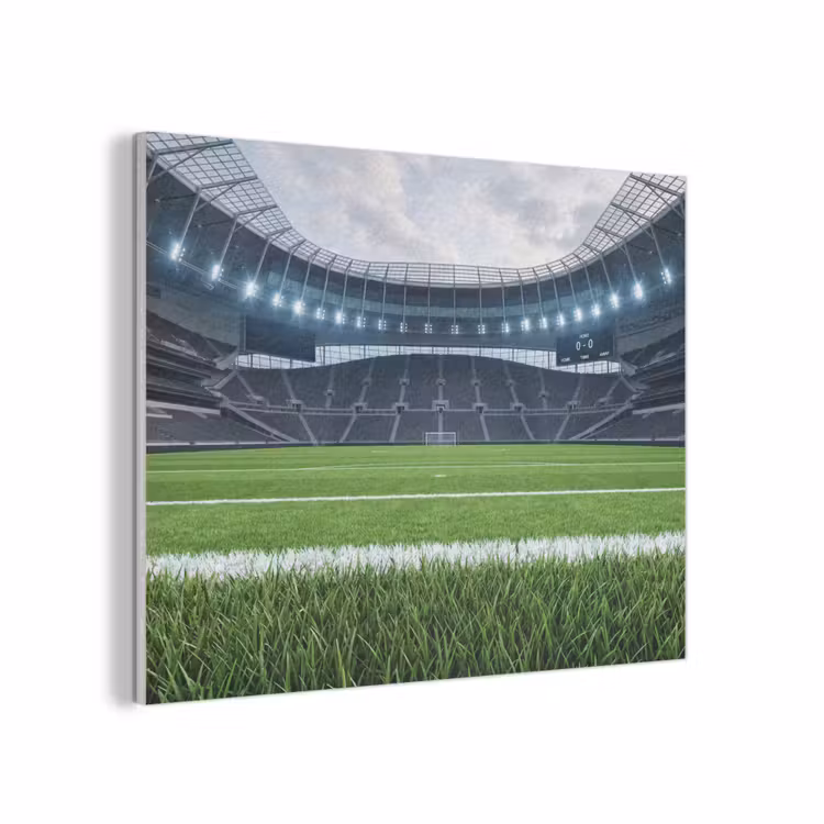 Voetbal - Stadion - Sport - Groen PET vilt klein -3d