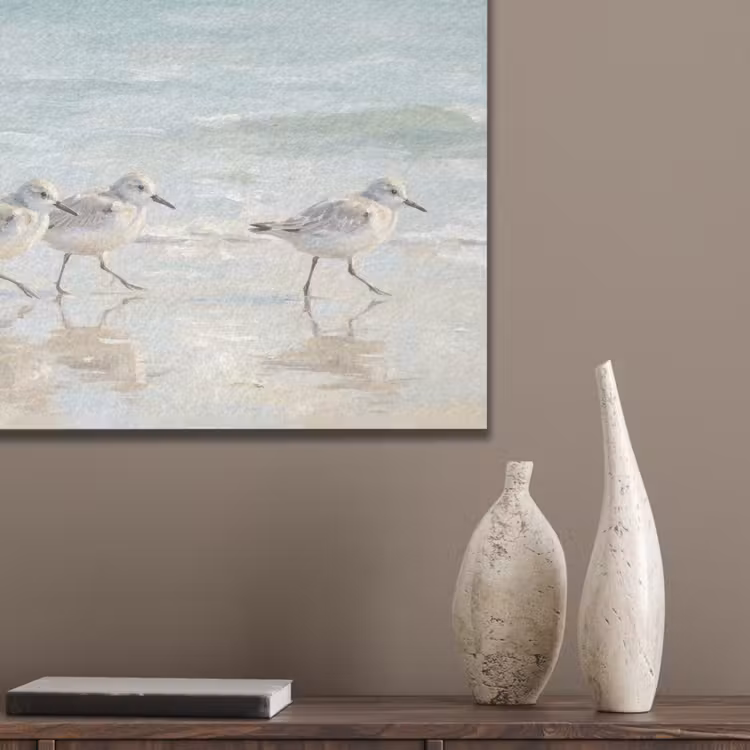 Vogels - Strand - Zee PET vilt klein -sfeer6_closeup