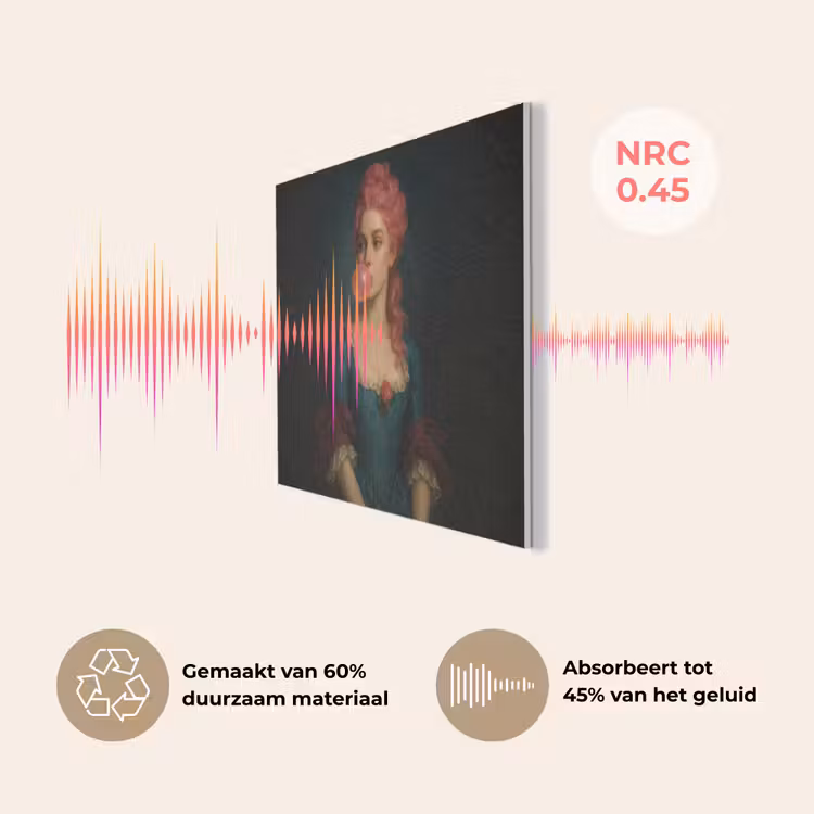 Vrouw - Portret - Kauwgombel PET vilt klein -USP_NL