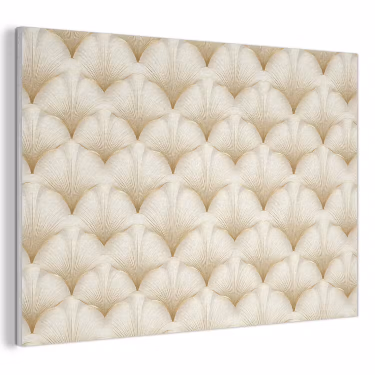 Waaier - Motief - Goud PET vilt klein 837 -3d