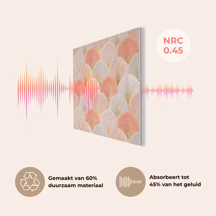 Waaiers - Goud - Roze PET vilt klein 837 -USP_NL