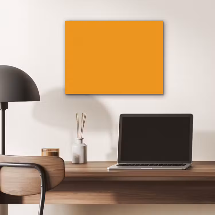 Warm - Ochre - Oranje PET vilt klein 837 -sfeer5