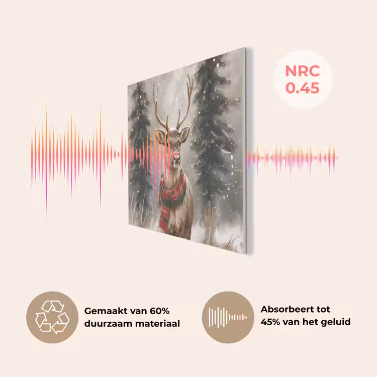 Winter - Bos - Rendier - Donker PET vilt klein -USP_NL