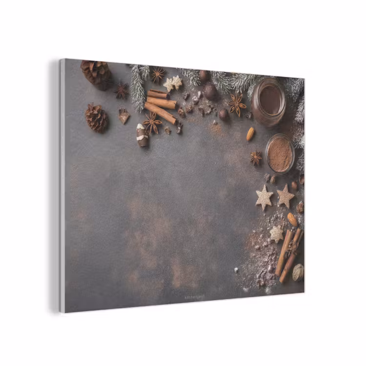 Winter - Kerst - Specerijen - Beton PET vilt klein -3d