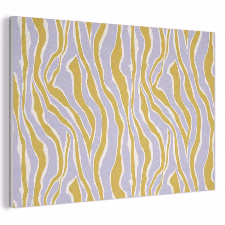 Zebra - Modern - Meerkleurig PET vilt klein 837 -3d