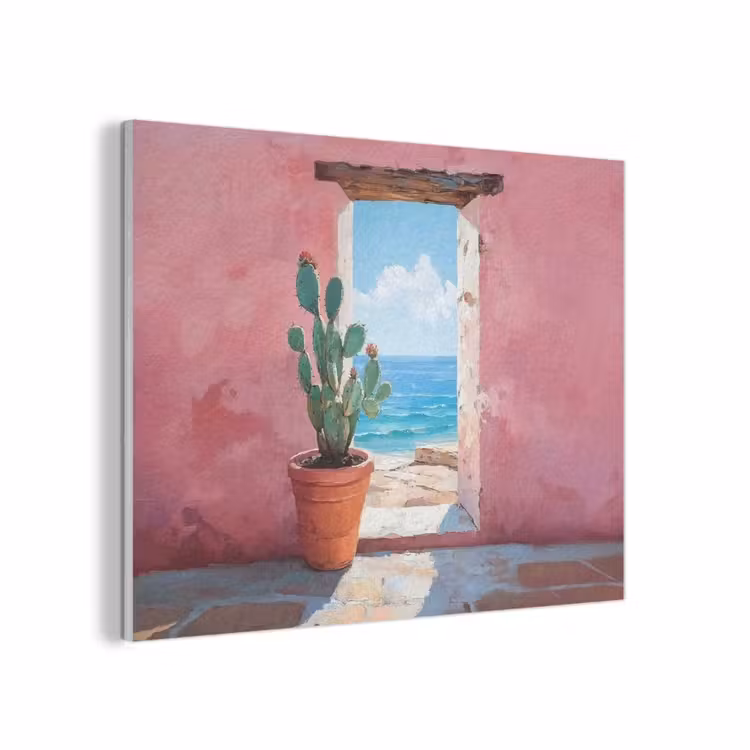 Zee - Roze - Cactus PET vilt klein -3d