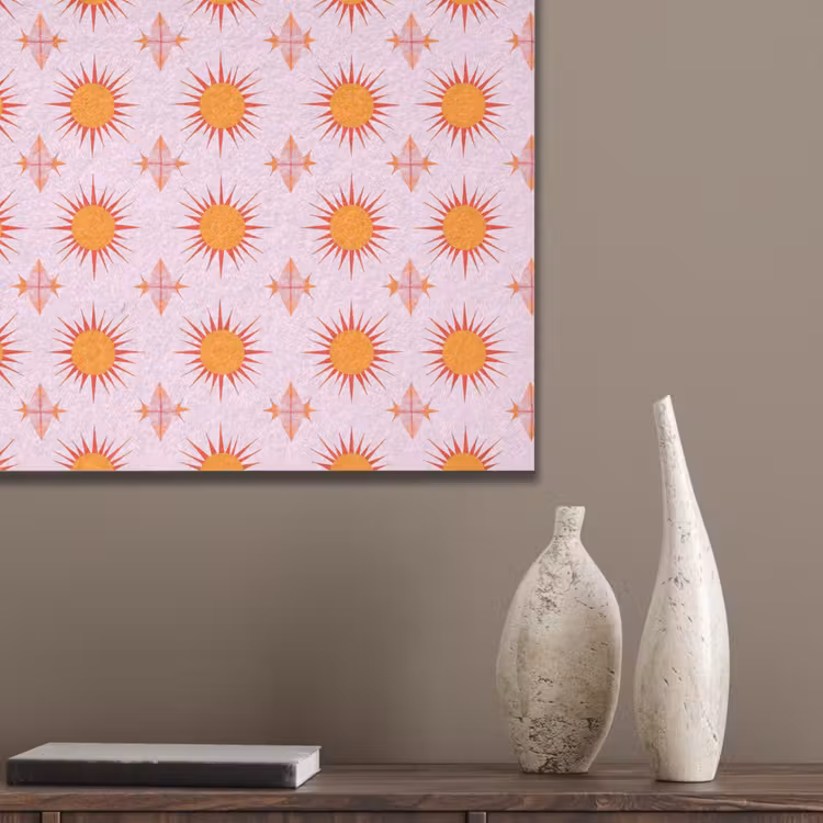 Zon - Patroon - Roze PET vilt klein 837 -sfeer6_closeup