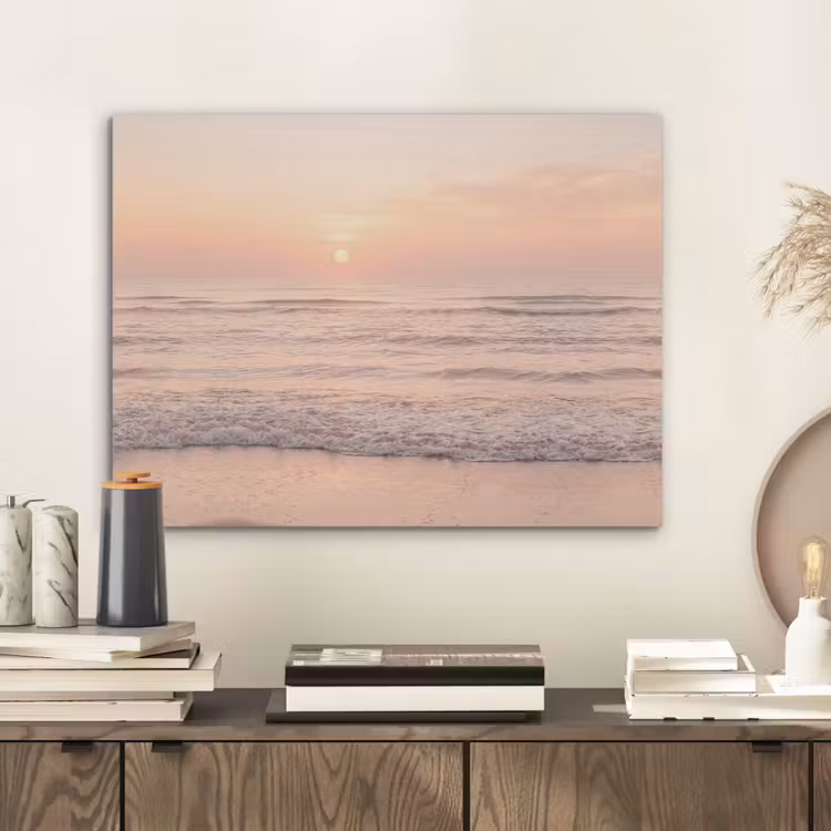 Zon - Strand - Roze PET vilt klein -sfeer1