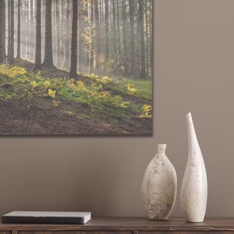 Zon - Takken - Bomen - Bos - Natuur PET vilt klein -sfeer6_closeup