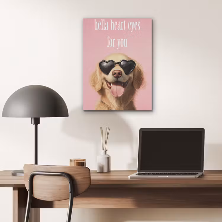 Zonnebril - Hartjes - Hond - Valentijn PET vilt klein -sfeer5