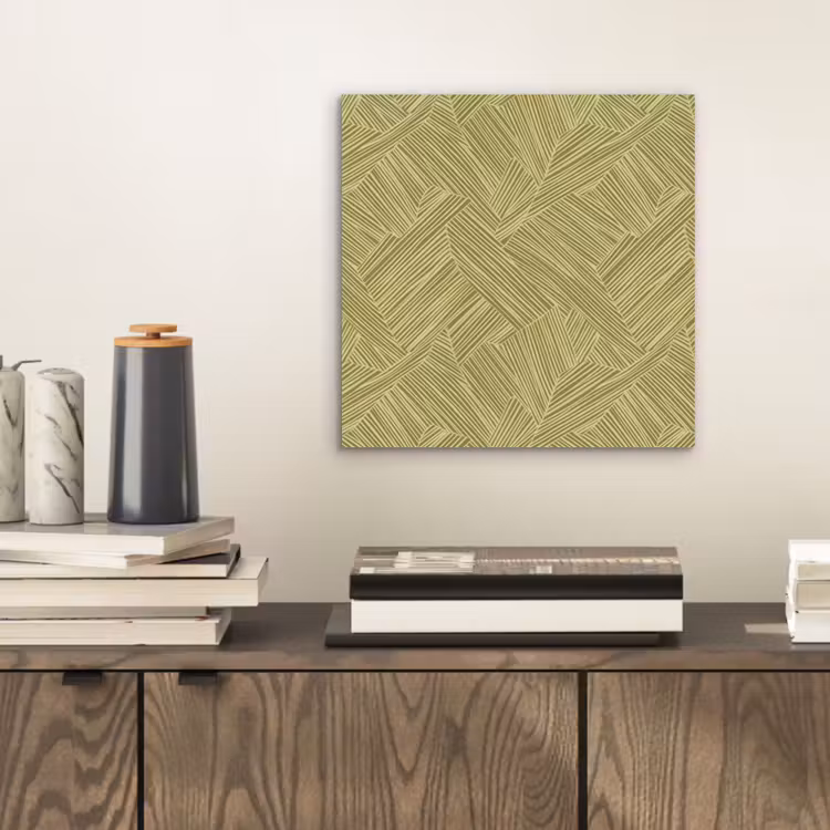 Abstract - Modern - Groen aluminium wit klein 46 -sfeer1