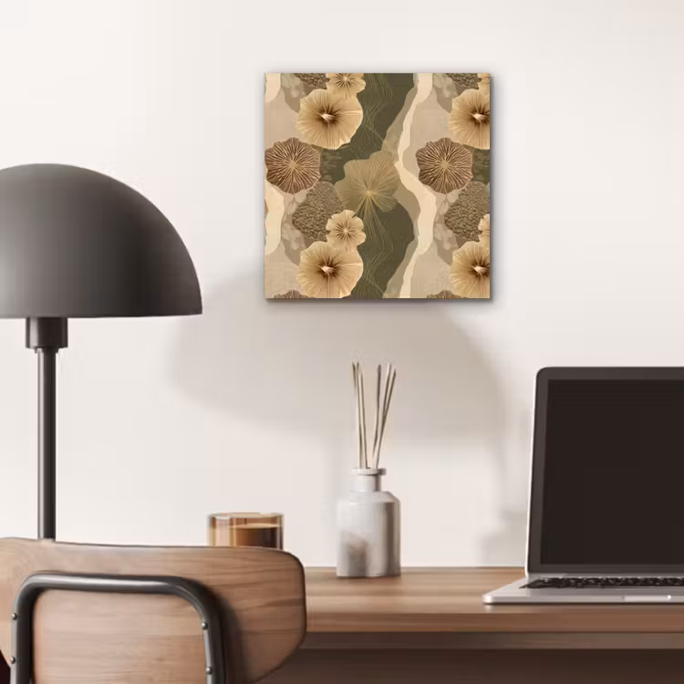 Abstract - Modern - Groen aluminium wit klein 46 -sfeer5