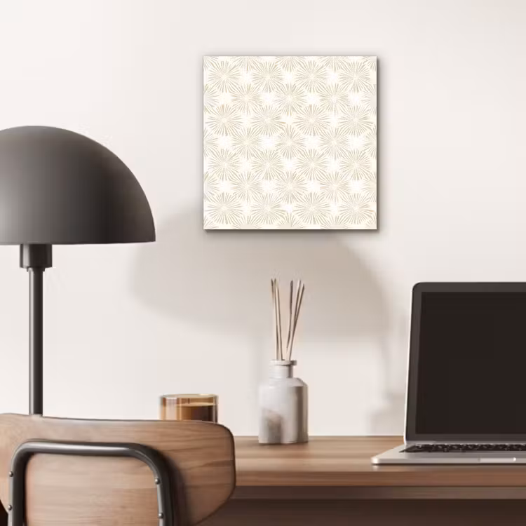 Abstract - Motief - Beige aluminium wit klein 46 -sfeer5