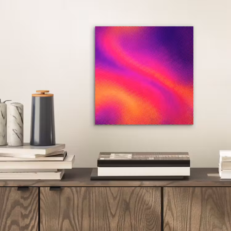 Abstract - Patroon - Kleurverloop aluminium wit klein -sfeer1
