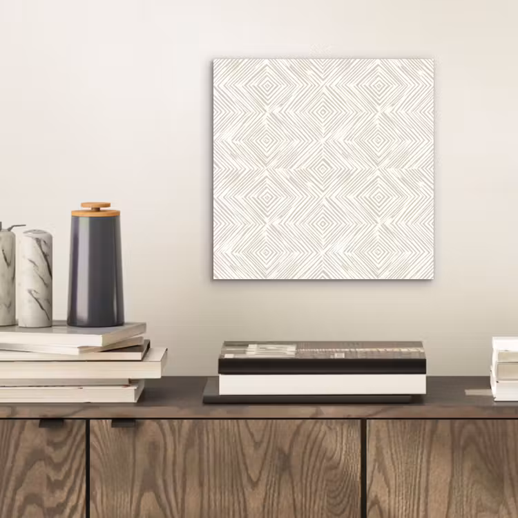 Abstract - Ruiten - Beige aluminium wit klein 46 -sfeer1