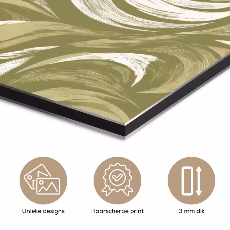 Abstract - Textuur - Groen aluminium wit klein 46 -closeup_NL