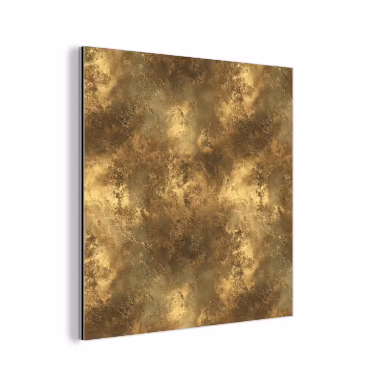 Antiek - Metaallook - Goud aluminium wit klein 46 -3d
