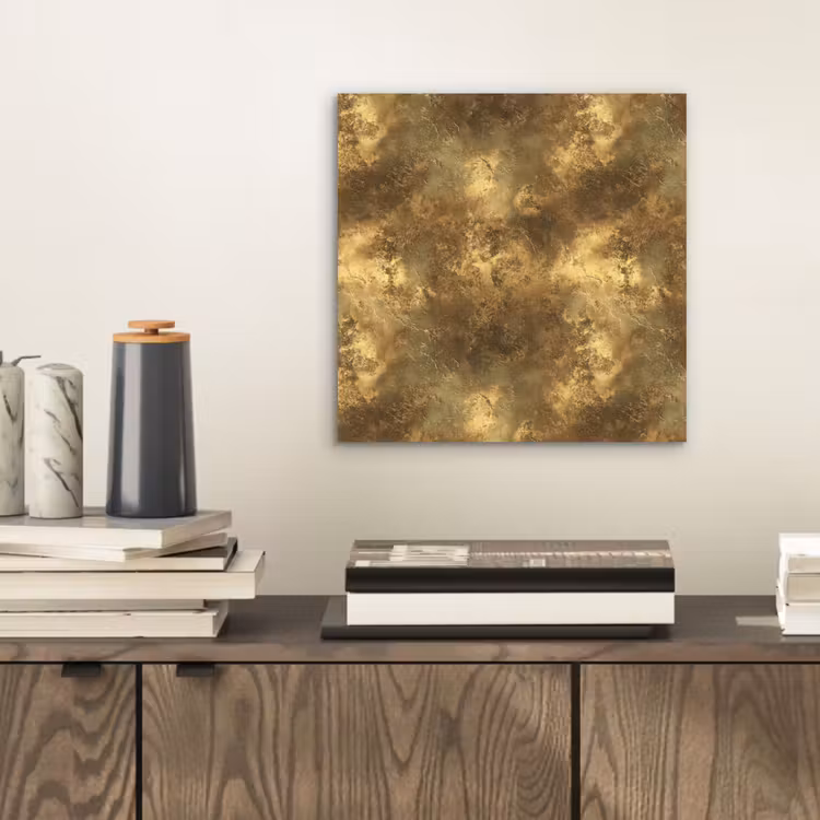Antiek - Metaallook - Goud aluminium wit klein 46 -sfeer1