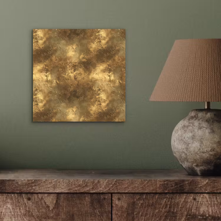 Antiek - Metaallook - Goud aluminium wit klein 46 -sfeer2