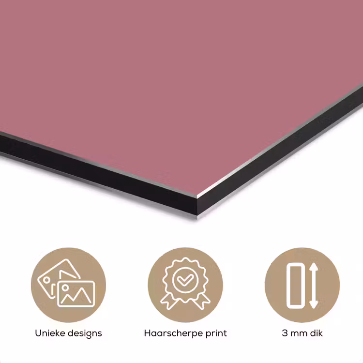 Antique - Mauve - Roze aluminium wit klein 46 -closeup_NL