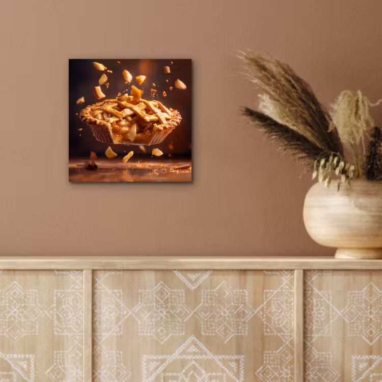 Appel - Taart - Warm - Eten aluminium wit klein -sfeer4