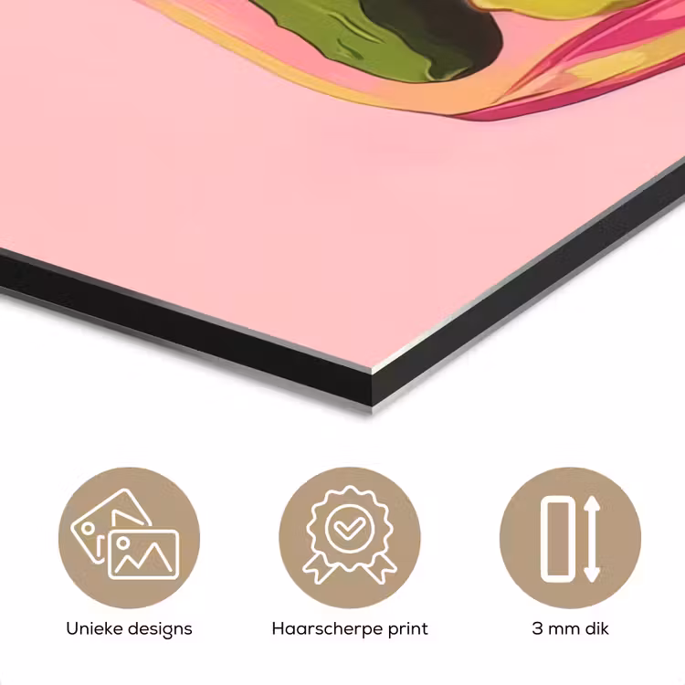 Augurken - Pot - Schaduw - Roze aluminium wit klein -closeup_NL