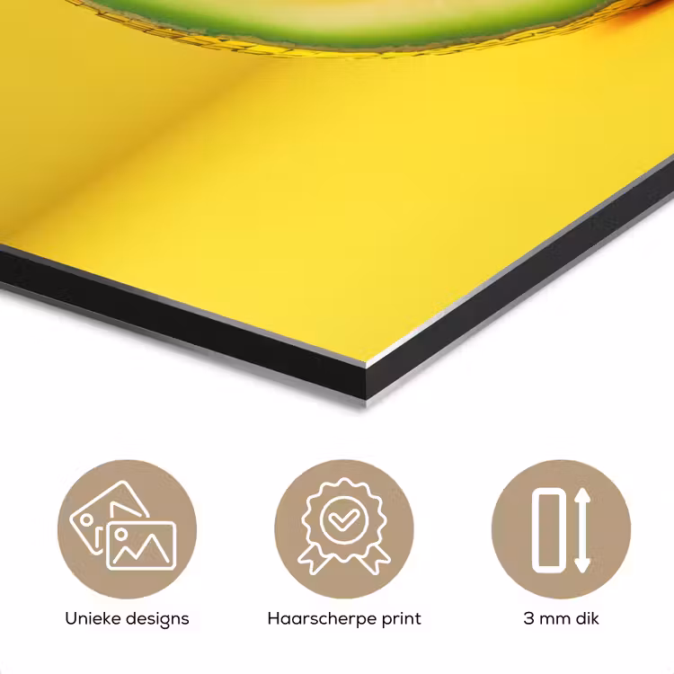 Avocado - Discobal - Geel - Glitter aluminium wit klein -closeup_NL