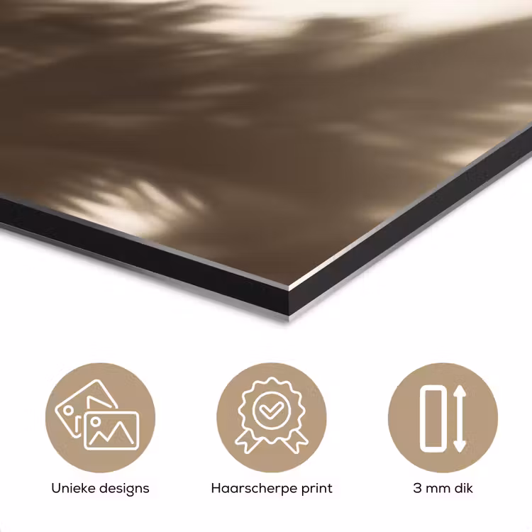 Badkleding - Palmbomen - Schaduw - Tropisch aluminium wit klein -closeup_NL