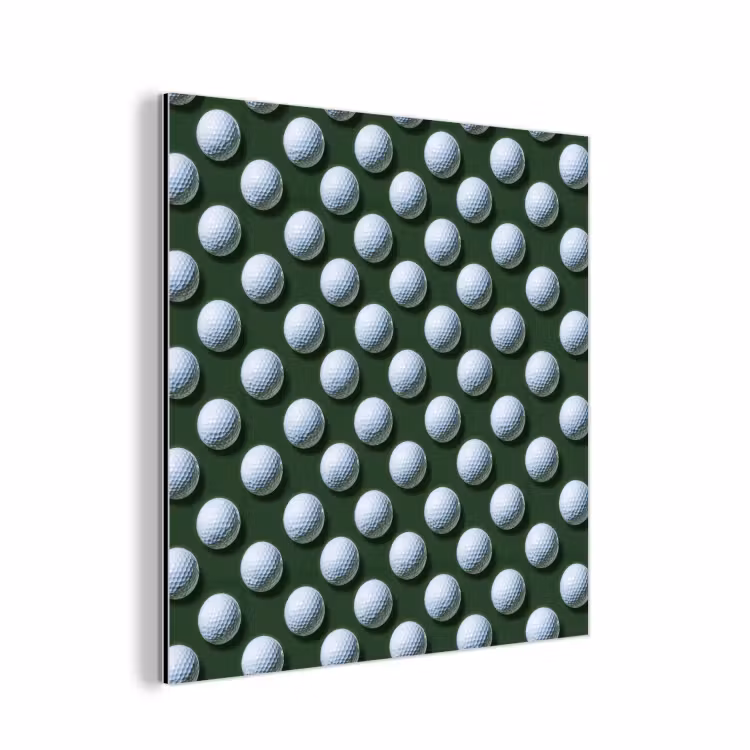 Ballen - Golf - Groen aluminium wit klein 46 -3d