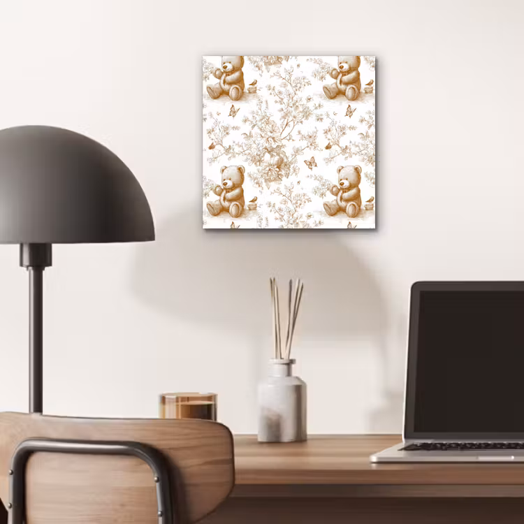 Beer - Tijdloos - Bruin aluminium wit klein 46 -sfeer5