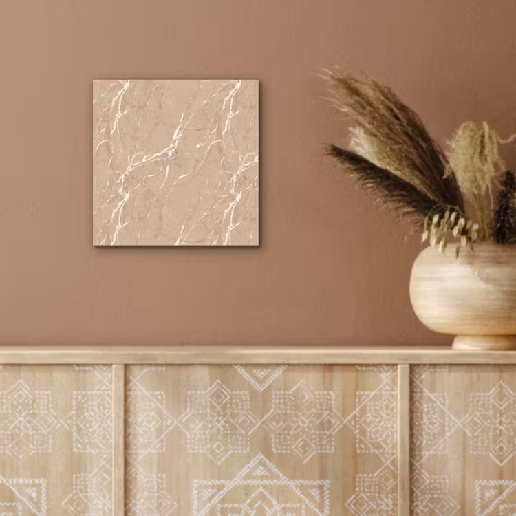 Beige - Marmer - Organisch - Wit aluminium wit klein 46 -sfeer4