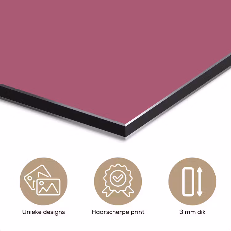 Berry - Roze -Pink aluminium wit klein 46 -closeup_NL