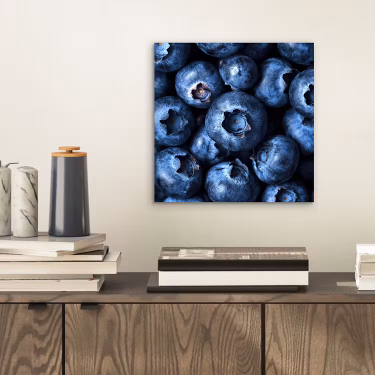 Bessen - Blauw - Fruit aluminium wit klein -sfeer1
