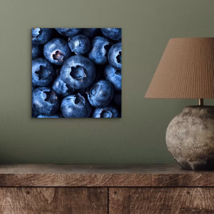 Bessen - Blauw - Fruit aluminium wit klein -sfeer2
