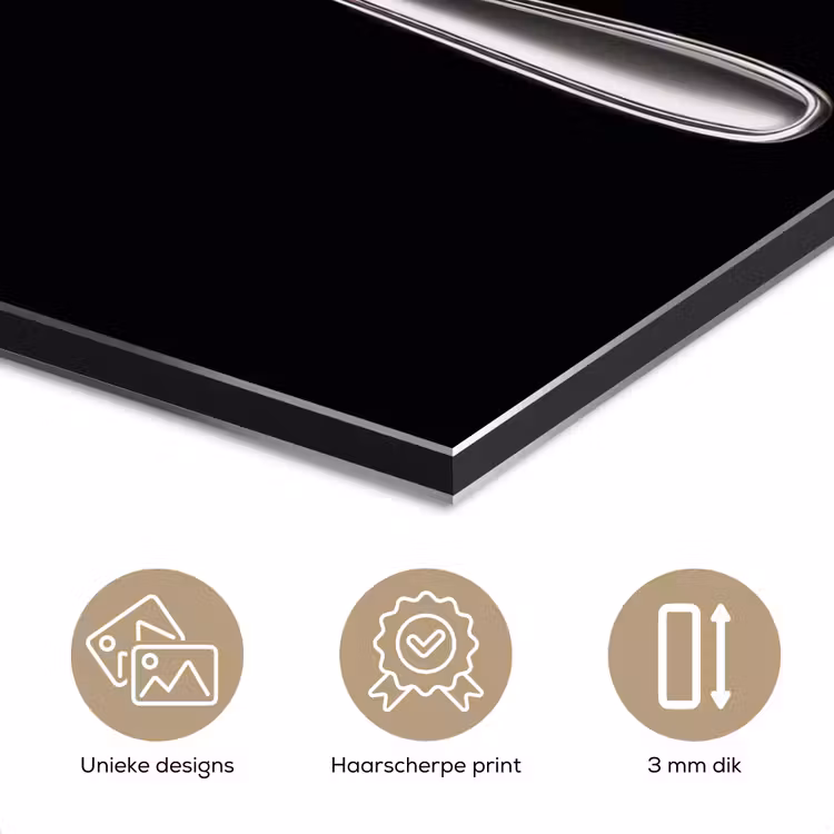 Bestek - Klassiek - Elegant aluminium wit klein -closeup_NL