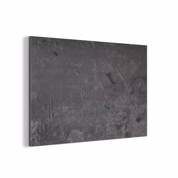 Beton - Grijs - Lijn - Vormen aluminium wit klein -3d