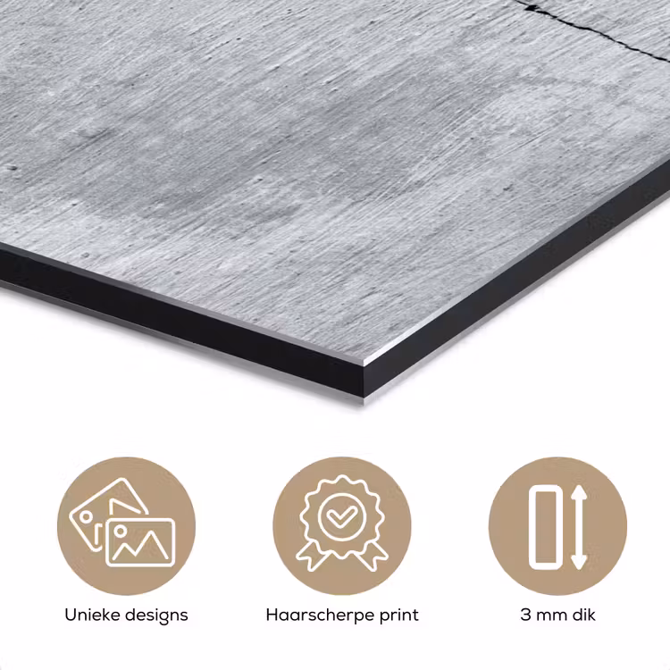 Beton - Scheur - Grijs aluminium wit klein -closeup_NL