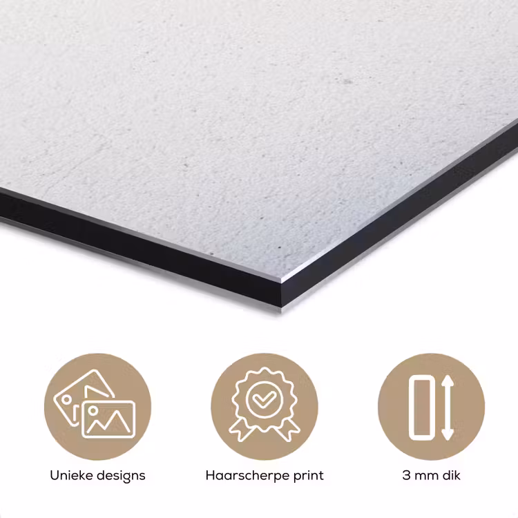 Beton - Wit - Modern aluminium wit klein -closeup_NL
