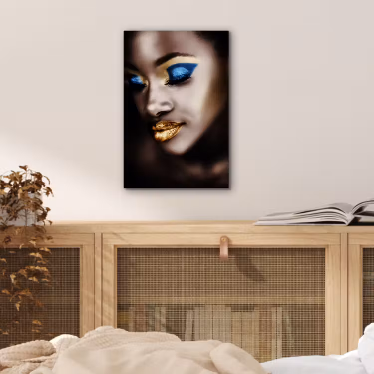 Black and Gold - Vrouw - Make up aluminium wit klein -sfeer3