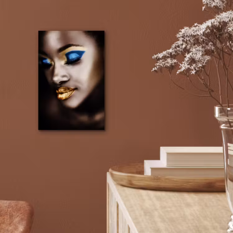 Black and Gold - Vrouw - Make up aluminium wit klein -sfeer4