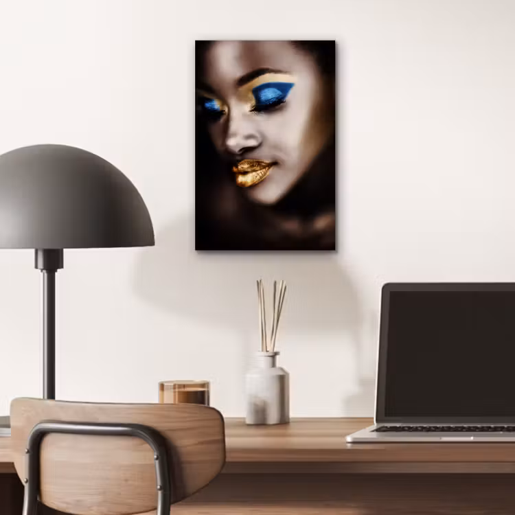 Black and Gold - Vrouw - Make up aluminium wit klein -sfeer5