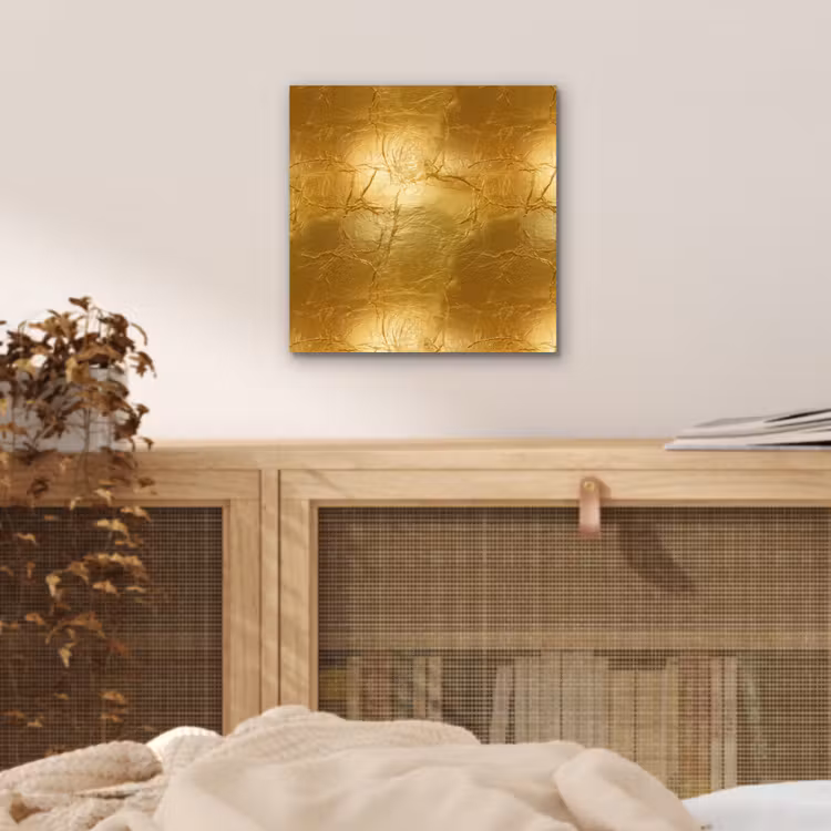 Bladgoud - Vintage - Textuur - Warm Goud aluminium wit klein 46 -sfeer3