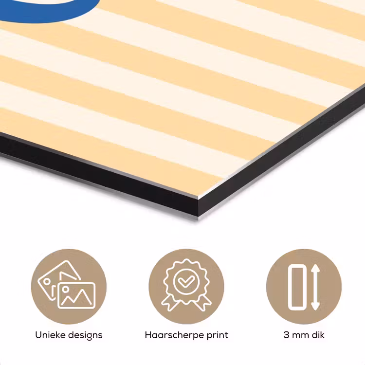 Blauw - Geel - Strepen - Chill aluminium wit klein -closeup_NL
