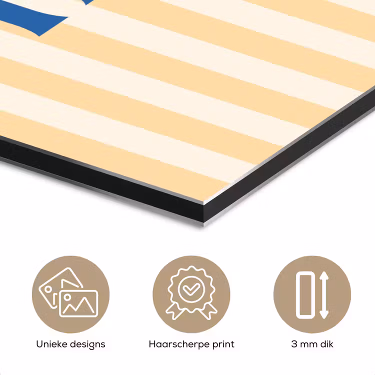 Blauw - Geel - Strepen - Home aluminium wit klein -closeup_NL