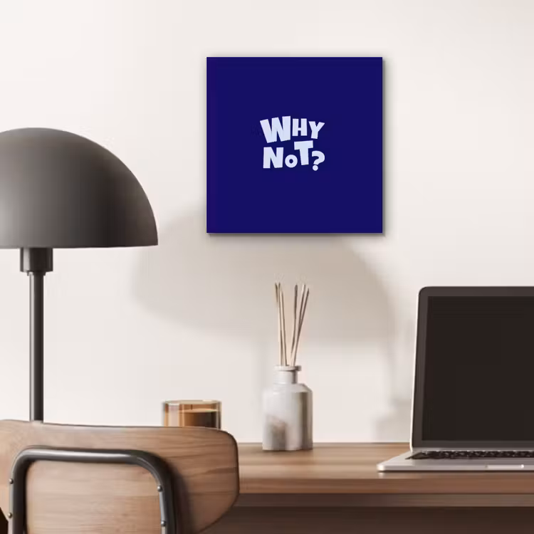 Blauw - Why not - Minimalistisch aluminium wit klein -sfeer5