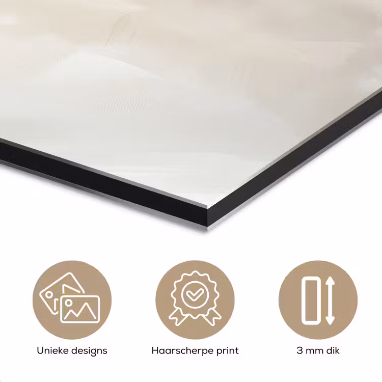 Bloem - Beige - Verf - Schaduw aluminium wit klein -closeup_NL