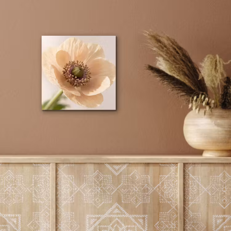 Bloem - Minimalistisch - Groen aluminium wit klein -sfeer4