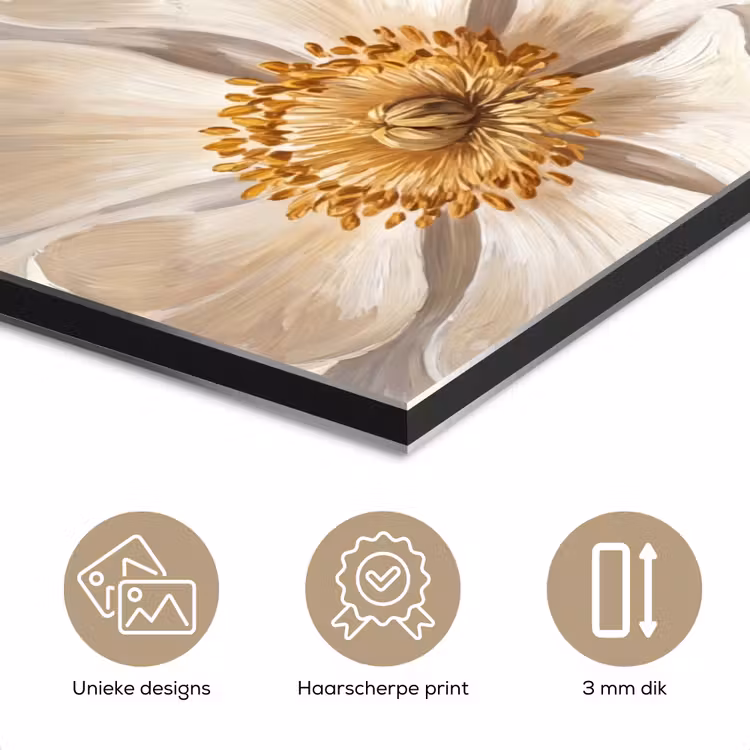 Bloemen - Boeket - Klassiek - Donker - Rood aluminium wit klein -closeup_NL