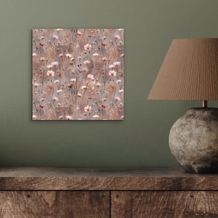 Bloemen - Wild - Pastel aluminium wit klein 46 -sfeer2
